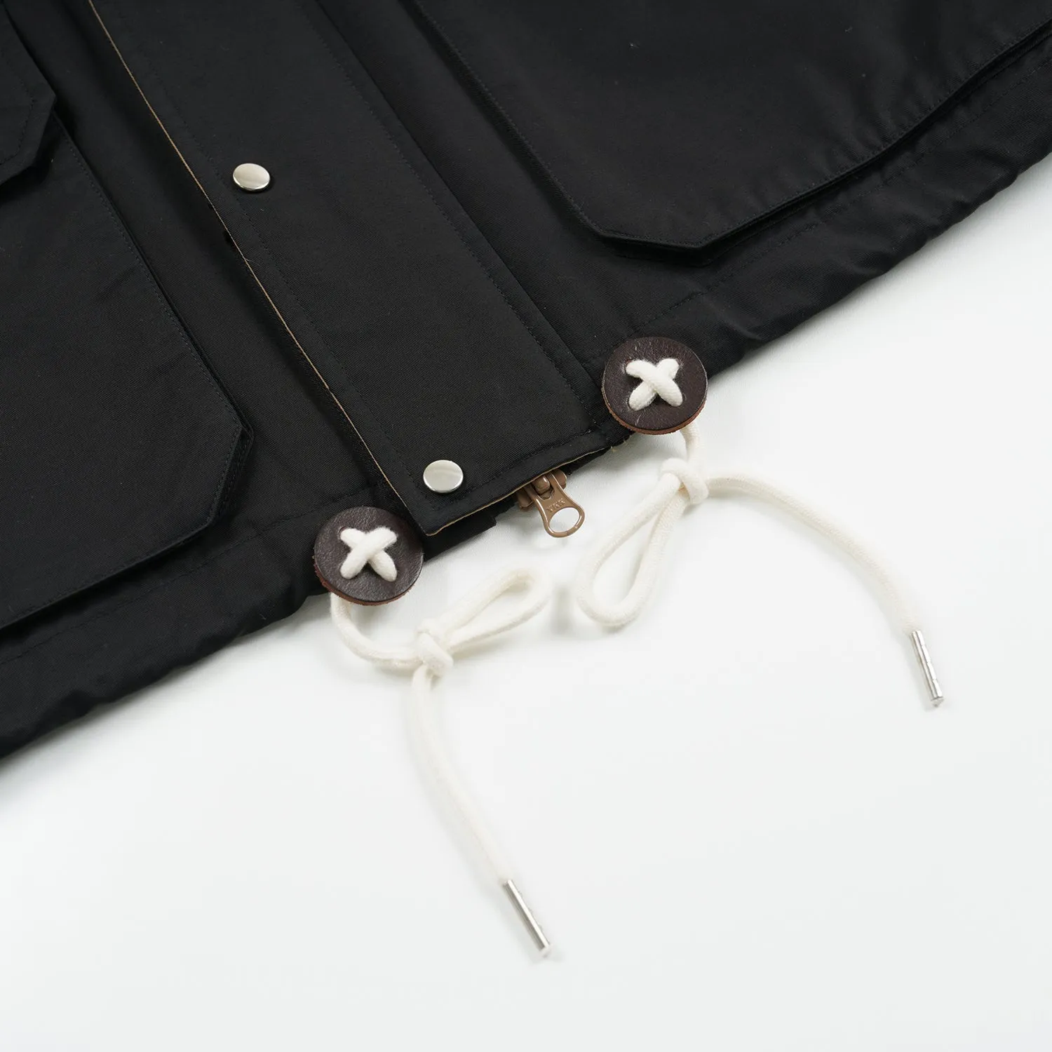 60/40 MOUNTAIN PARKA COAT - BLACK