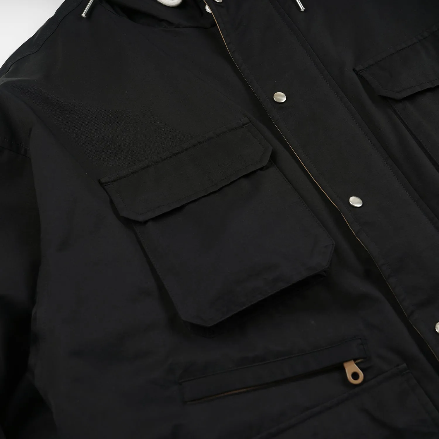 60/40 MOUNTAIN PARKA COAT - BLACK