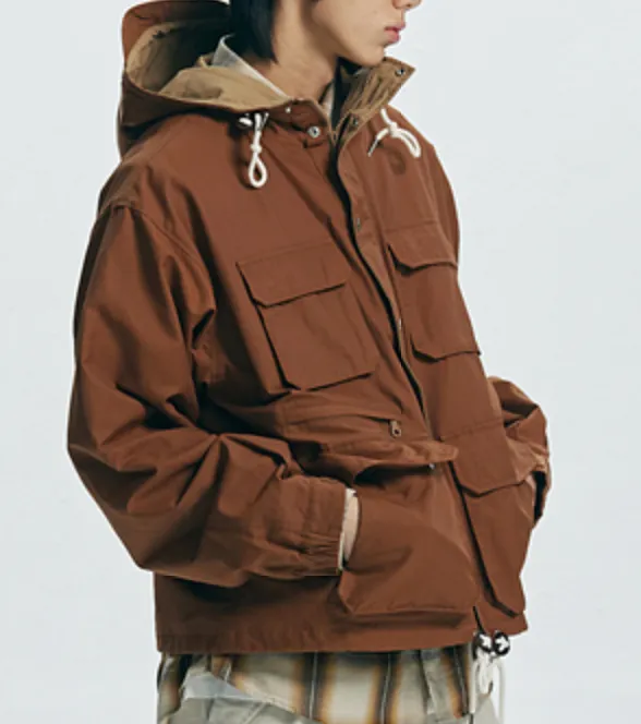 60/40 MOUNTAIN PARKA COAT - BRICK