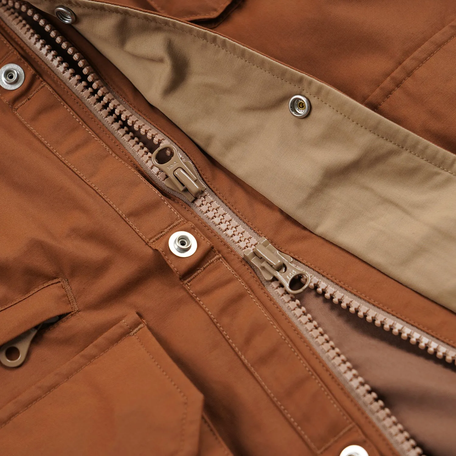 60/40 MOUNTAIN PARKA COAT - BRICK