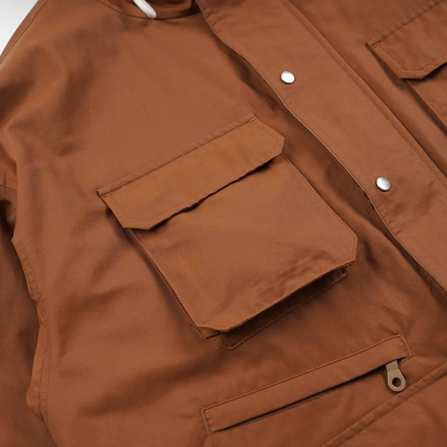 60/40 MOUNTAIN PARKA COAT - BRICK