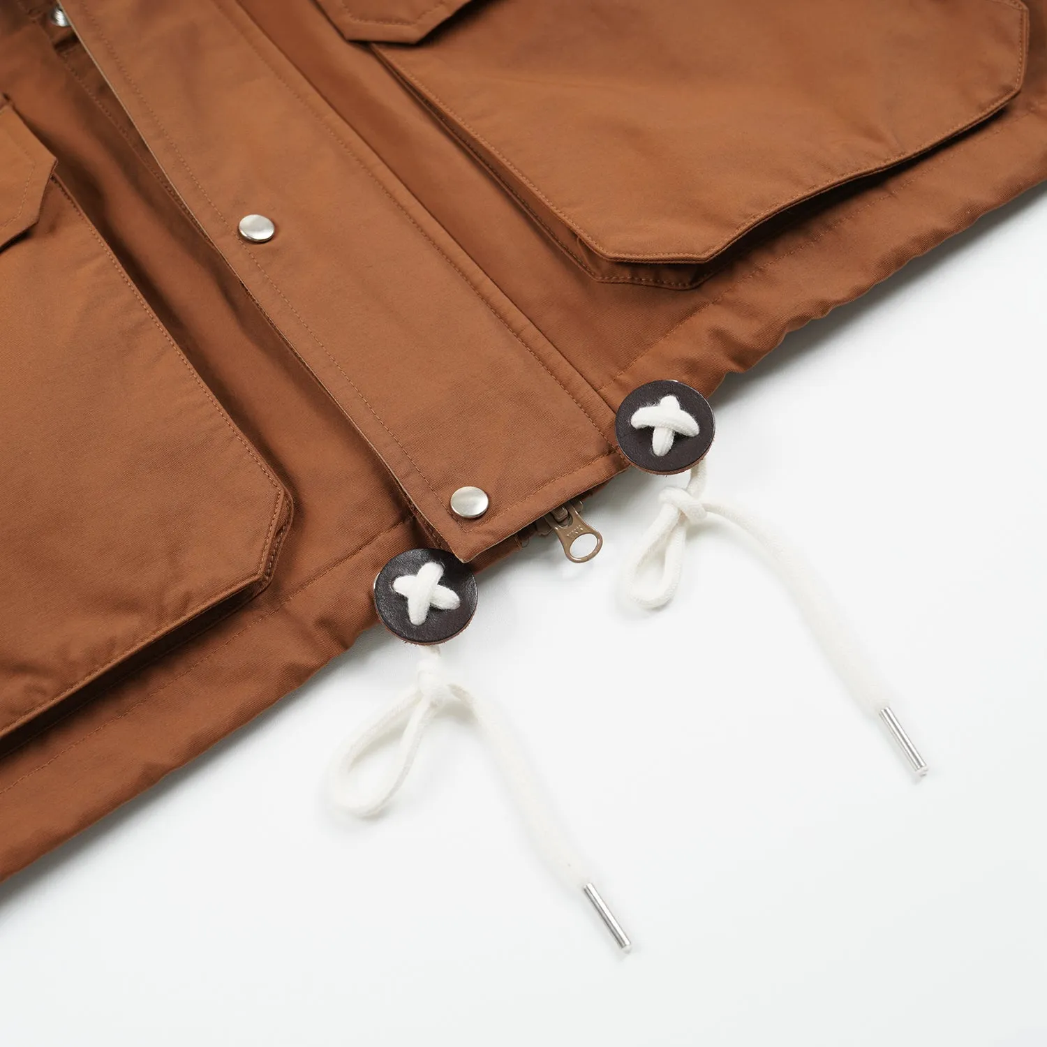 60/40 MOUNTAIN PARKA COAT - BRICK