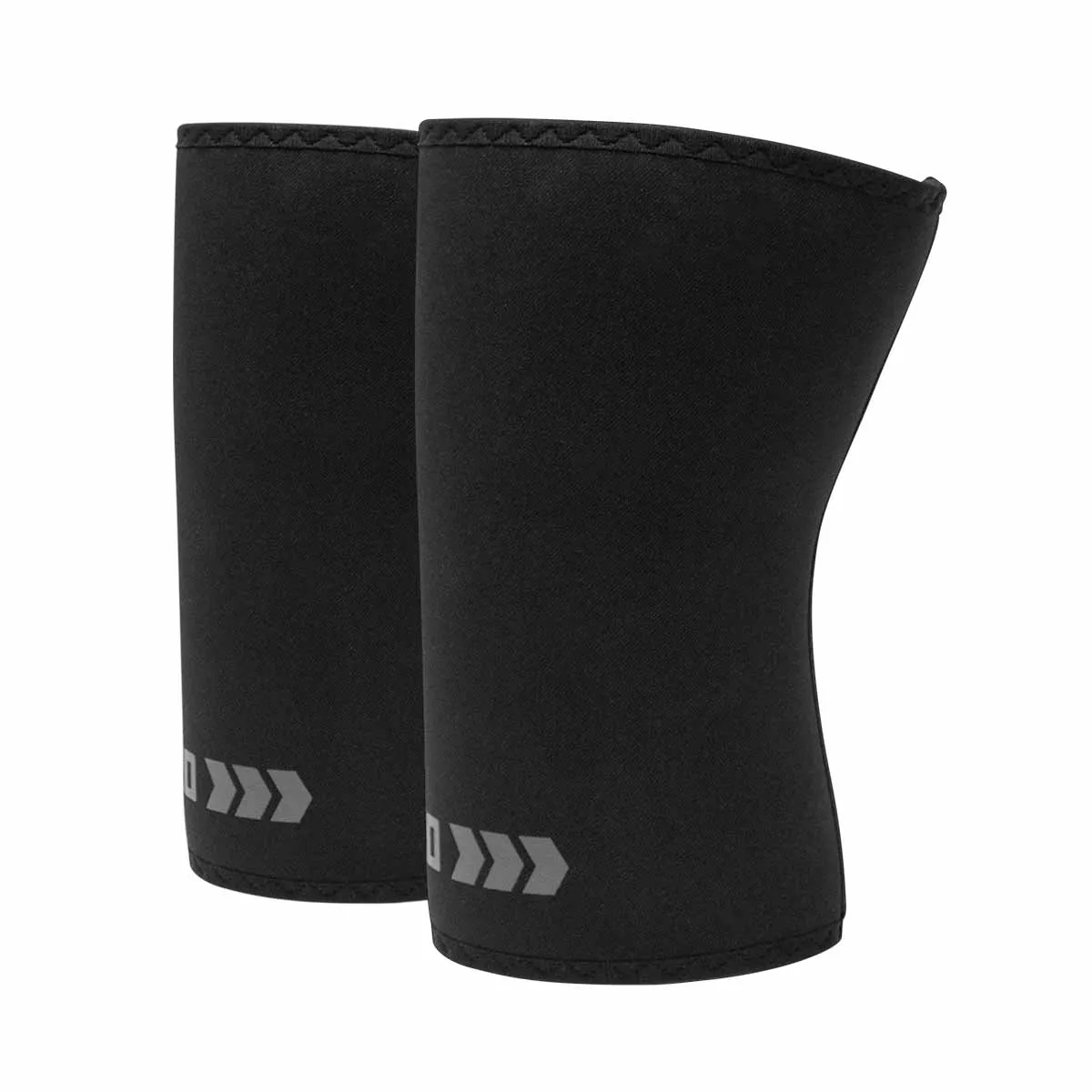 7mm Inferno PRO Knee Sleeves - Extra Stiff Neoprene, Stealth - IPF Approved