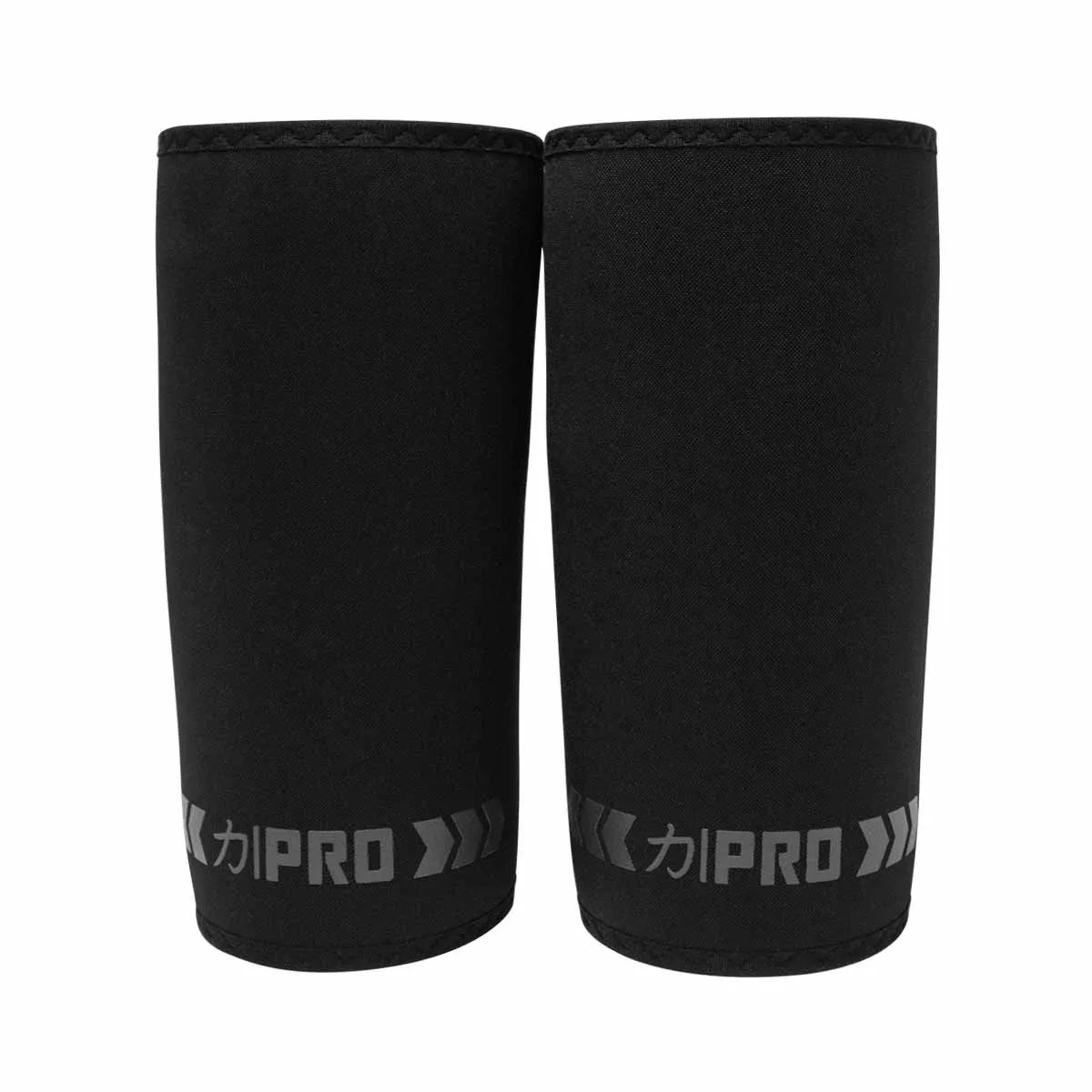 7mm Inferno PRO Knee Sleeves - Extra Stiff Neoprene, Stealth - IPF Approved