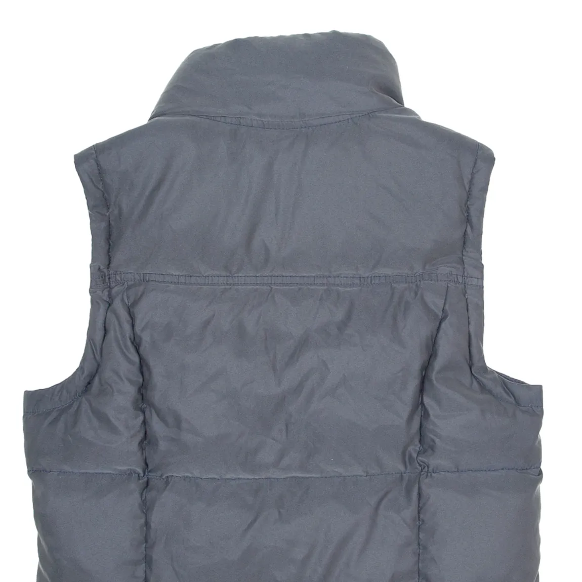 ABERCROMBIE & FITCH Insulated Mens Puffer Gilet Blue 80s L