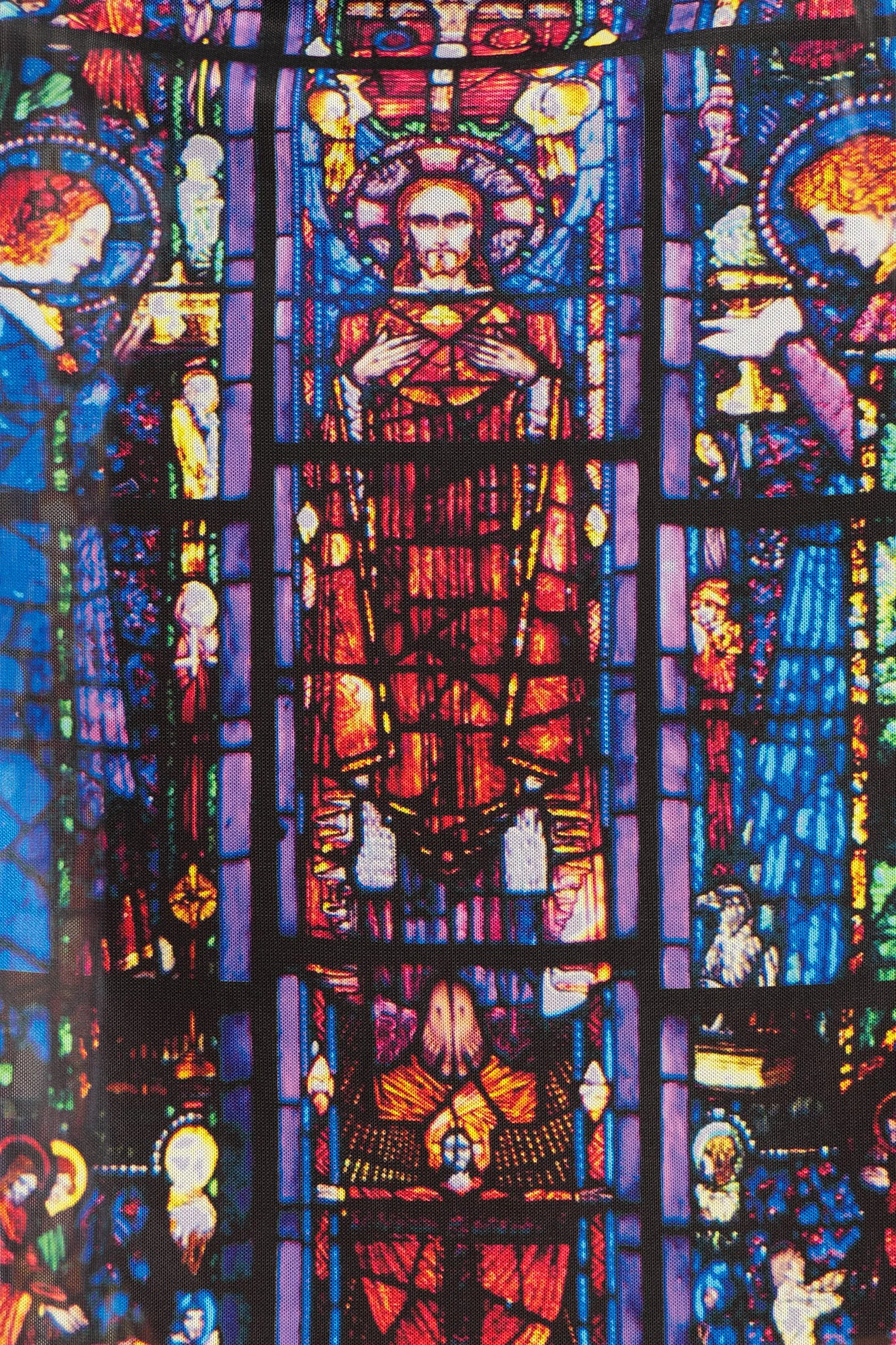 Adoration Of The Sacred Heart Sheer Smock Dress