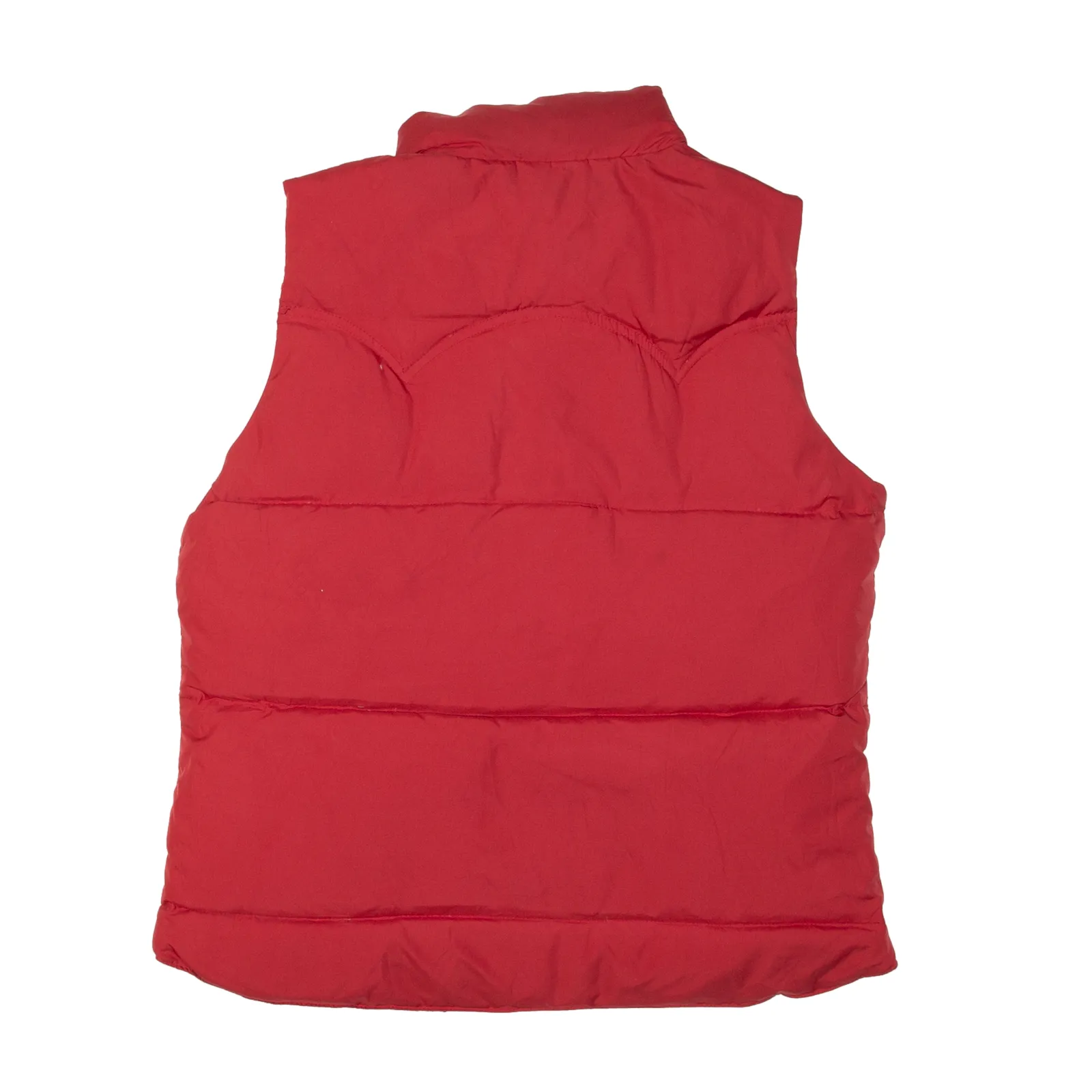 AMERICAN EAGLE OUTFITTERS Reversible Puffer Gilet Red Floral Womens M