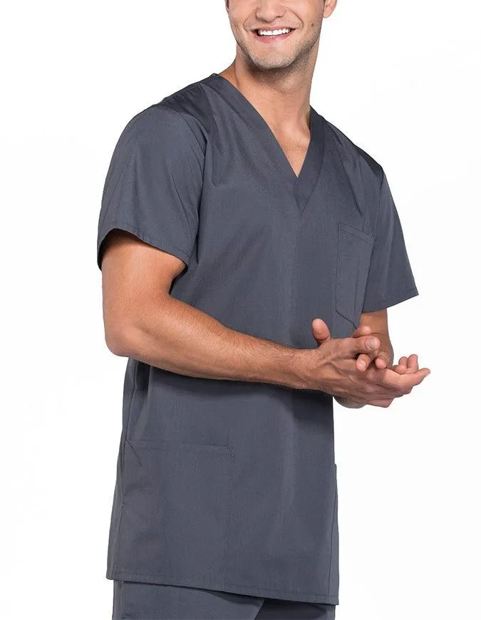Cherokee Workwear Unisex Three Pocket Scrub Top