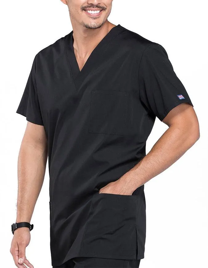 Cherokee Workwear Unisex Three Pocket Scrub Top