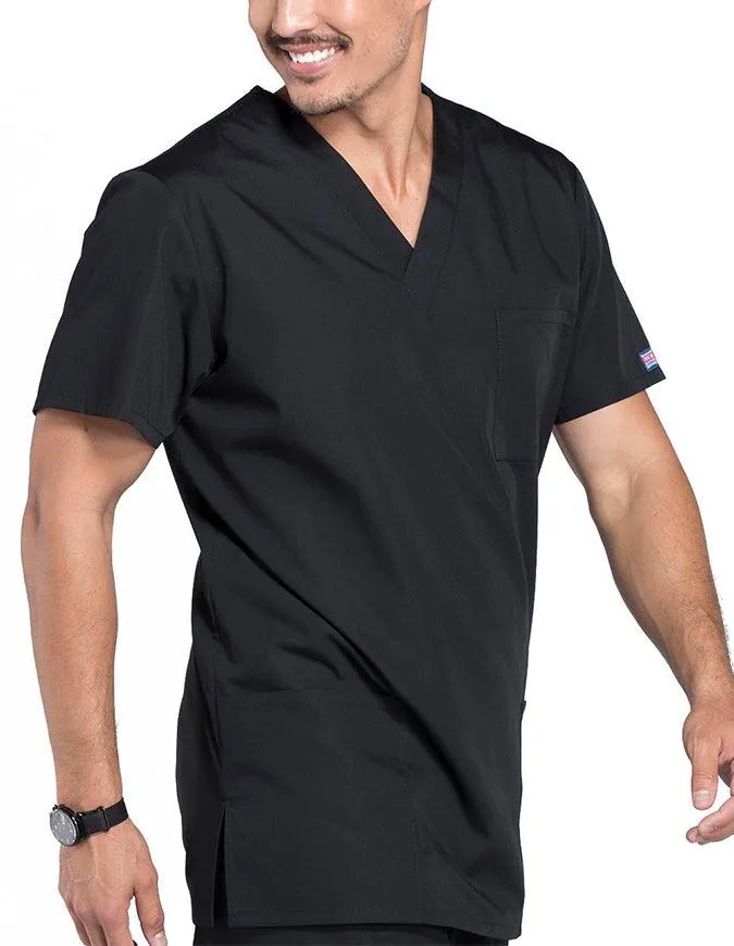 Cherokee Workwear Unisex Three Pocket Scrub Top