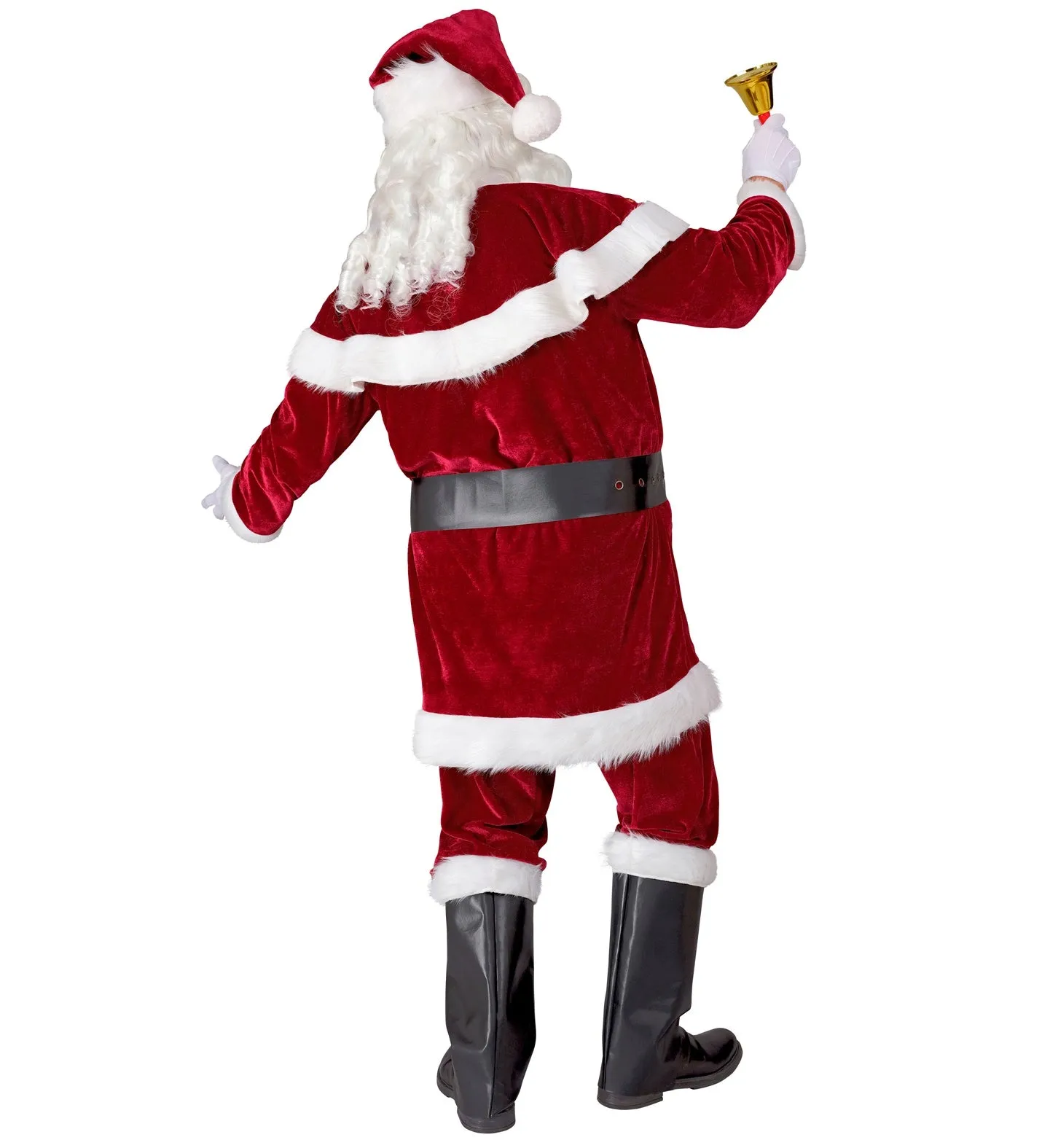 Deluxe Traditional Santa Claus Suit Costume