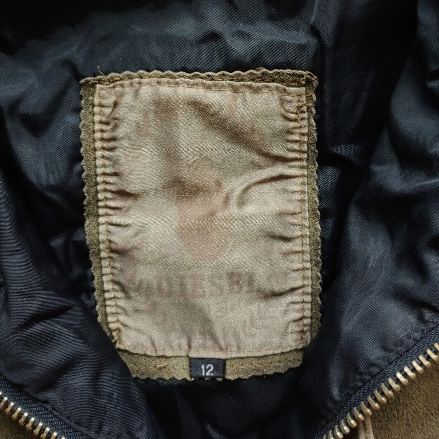 Diesel Leather Gilet