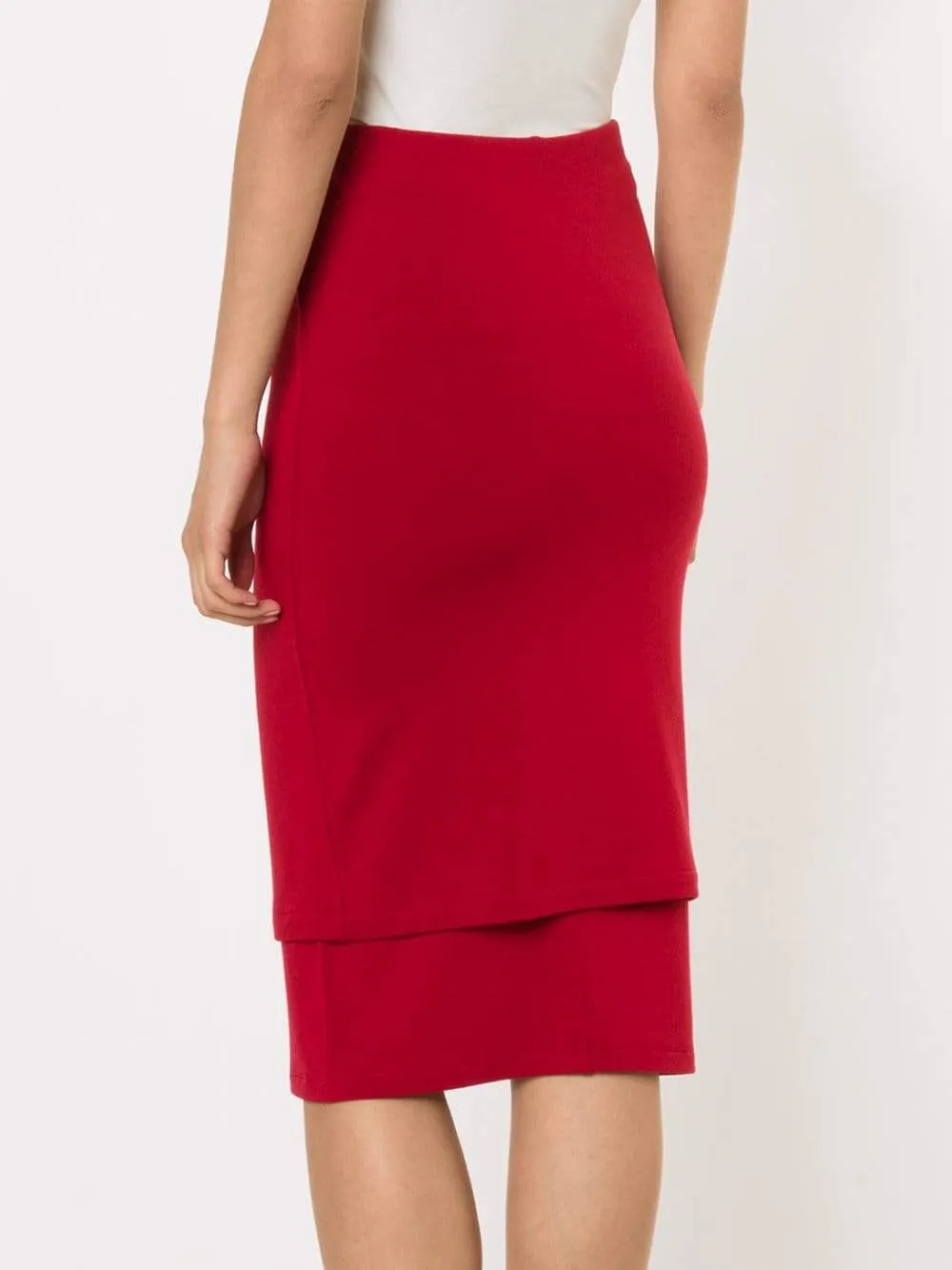 Double Layer Tube Skirt