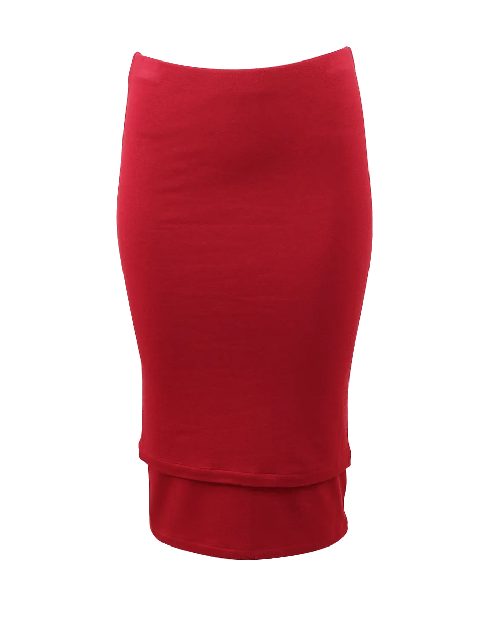 Double Layer Tube Skirt