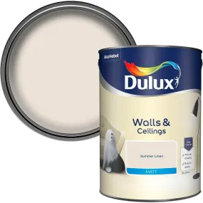 Dulux Matt Emulsion 5L - Summer Linen Dulux Matt Emulsion 5L - Summer Linen