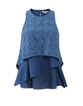 Empire Flounce Top