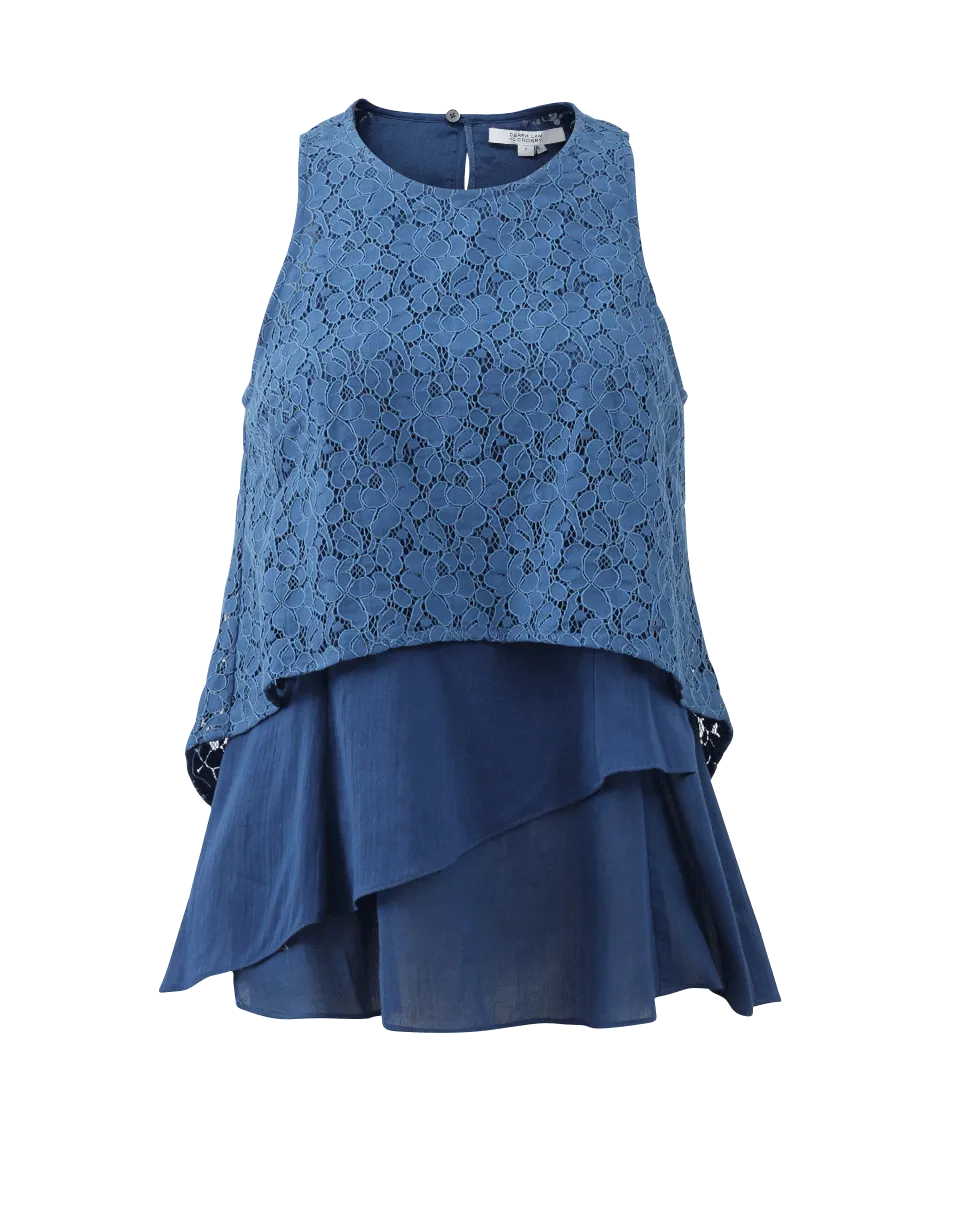 Empire Flounce Top
