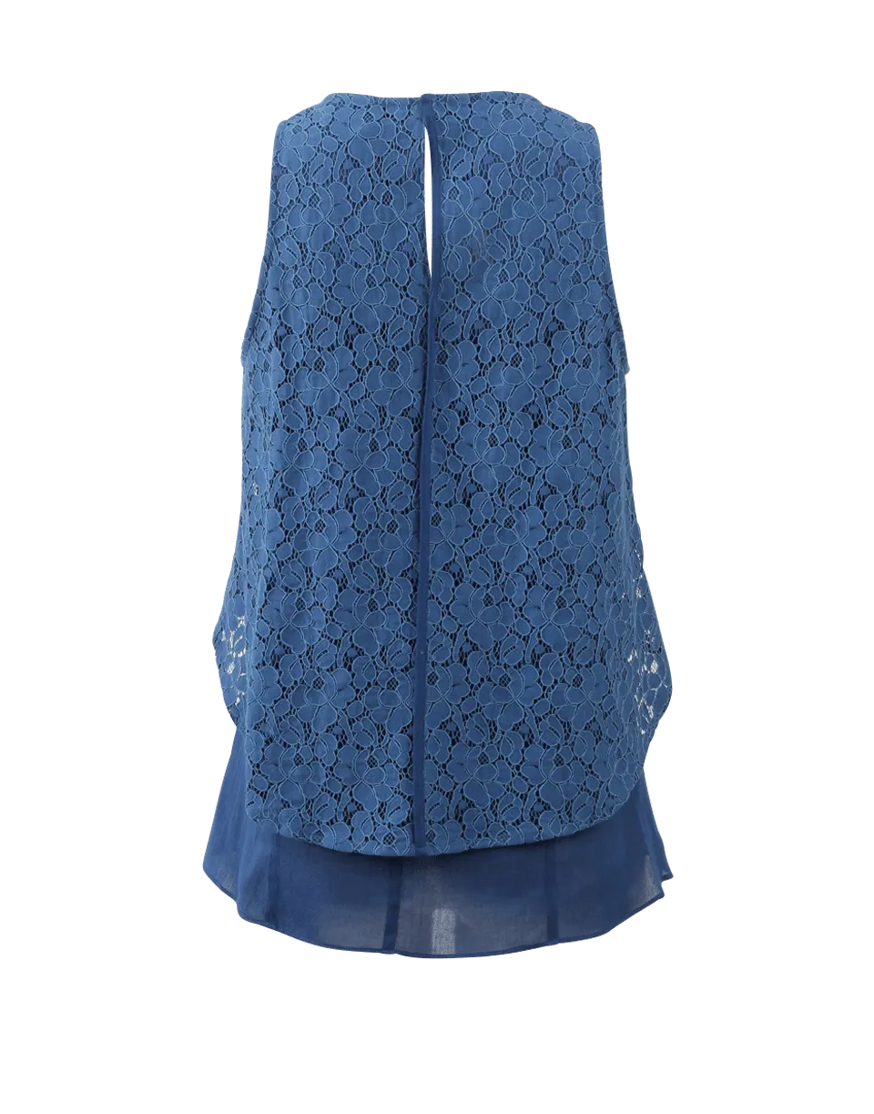 Empire Flounce Top