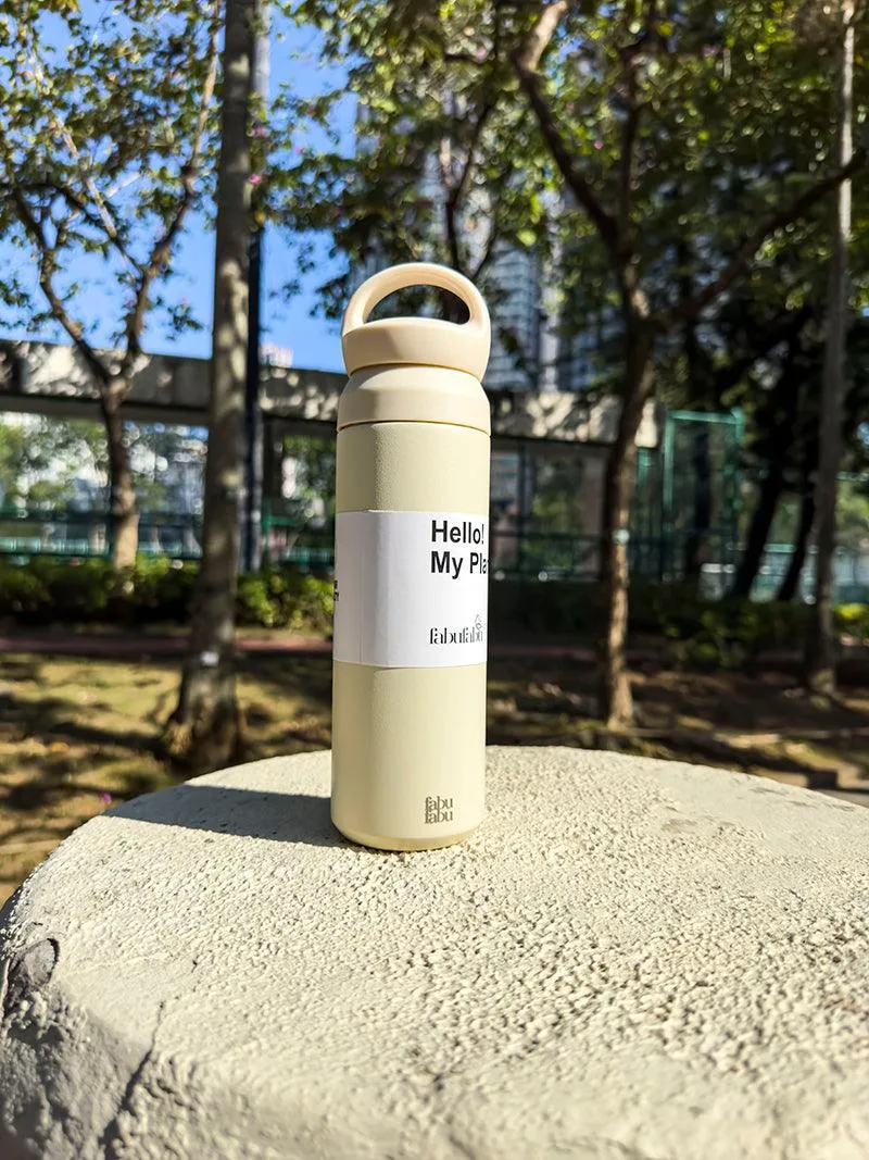 Fabufabu Insulated Stainless Steel Water Bottle-Reusable Water Bottle-Metal Vacuum Flask
