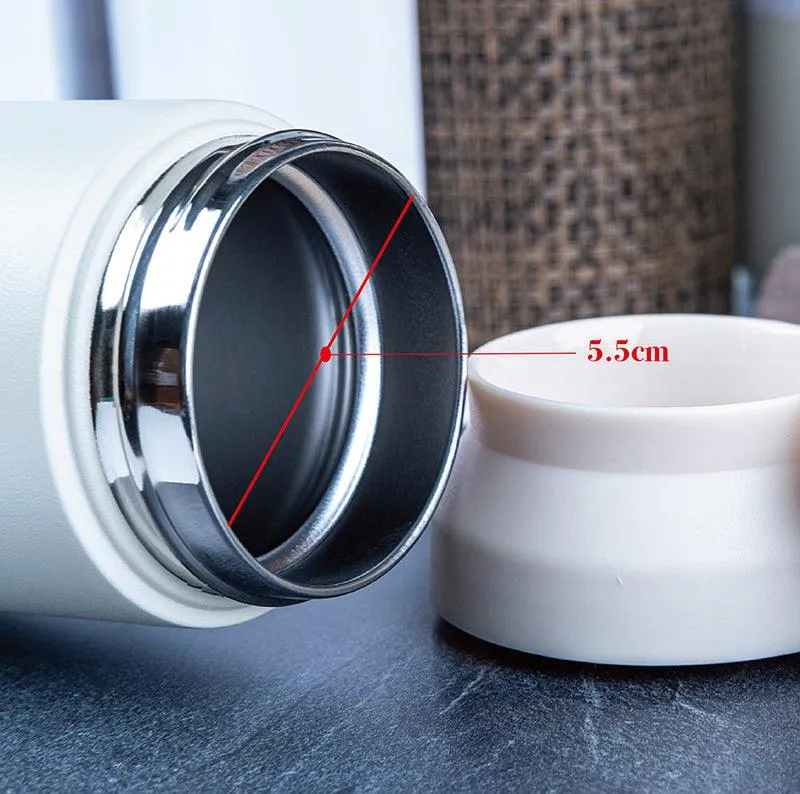 Fabufabu Insulated Stainless Steel Water Bottle-Reusable Water Bottle-Metal Vacuum Flask