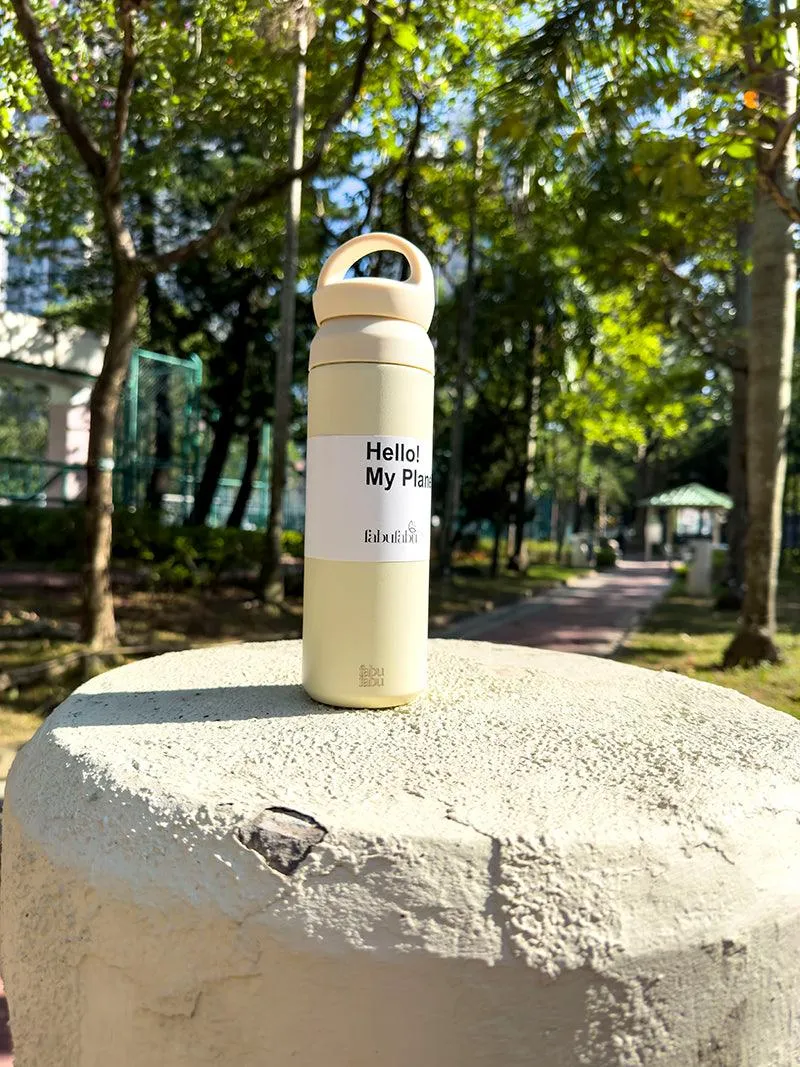 Fabufabu Insulated Stainless Steel Water Bottle-Reusable Water Bottle-Metal Vacuum Flask