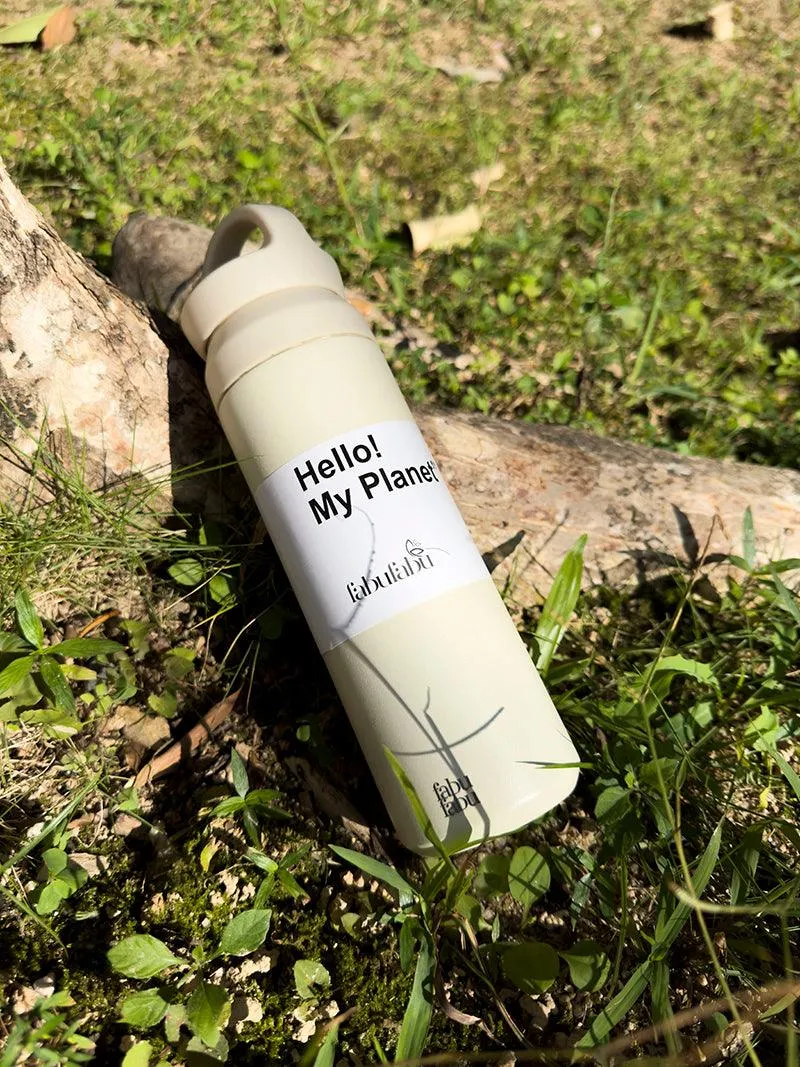 Fabufabu Insulated Stainless Steel Water Bottle-Reusable Water Bottle-Metal Vacuum Flask