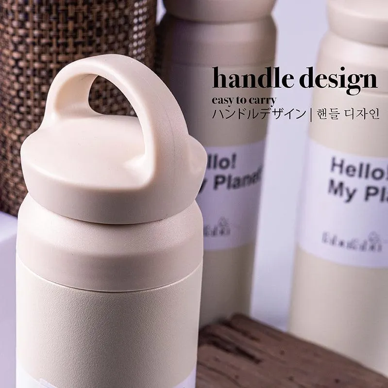 Fabufabu Insulated Stainless Steel Water Bottle-Reusable Water Bottle-Metal Vacuum Flask