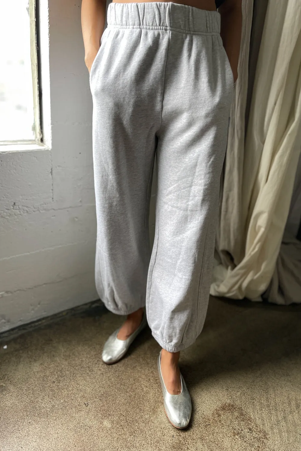 French Terry Balloon Pants