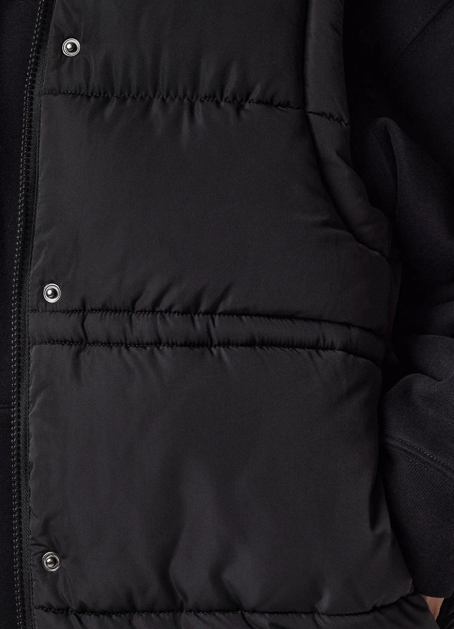 Gym King Longline Gilet - Black