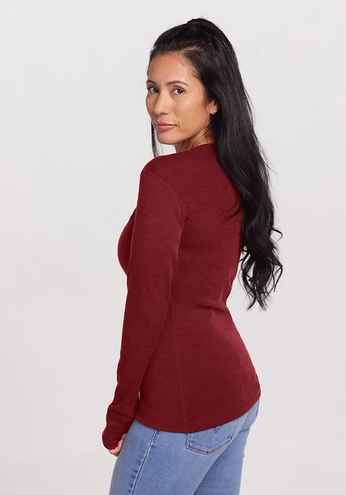 Hannah Long Sleeve Top • Final Sale Deals! - Sweet Pepper