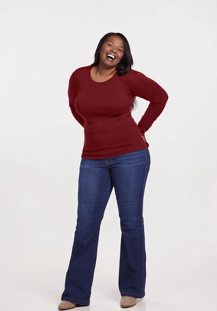 Hannah Long Sleeve Top • Final Sale Deals! - Sweet Pepper