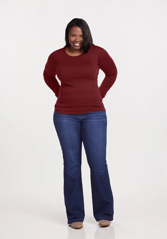 Hannah Long Sleeve Top • Final Sale Deals! - Sweet Pepper