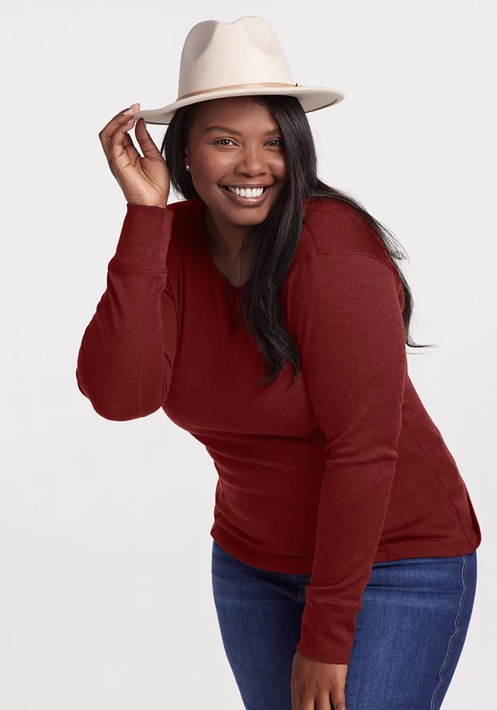 Hannah Long Sleeve Top • Final Sale Deals! - Sweet Pepper