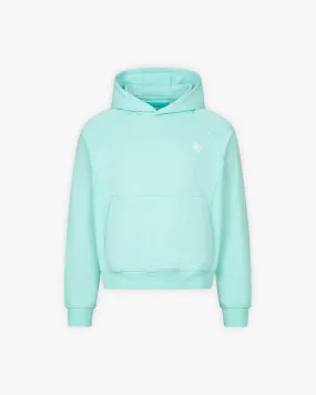 INSIDE OUT HOODIE TURQUOISE