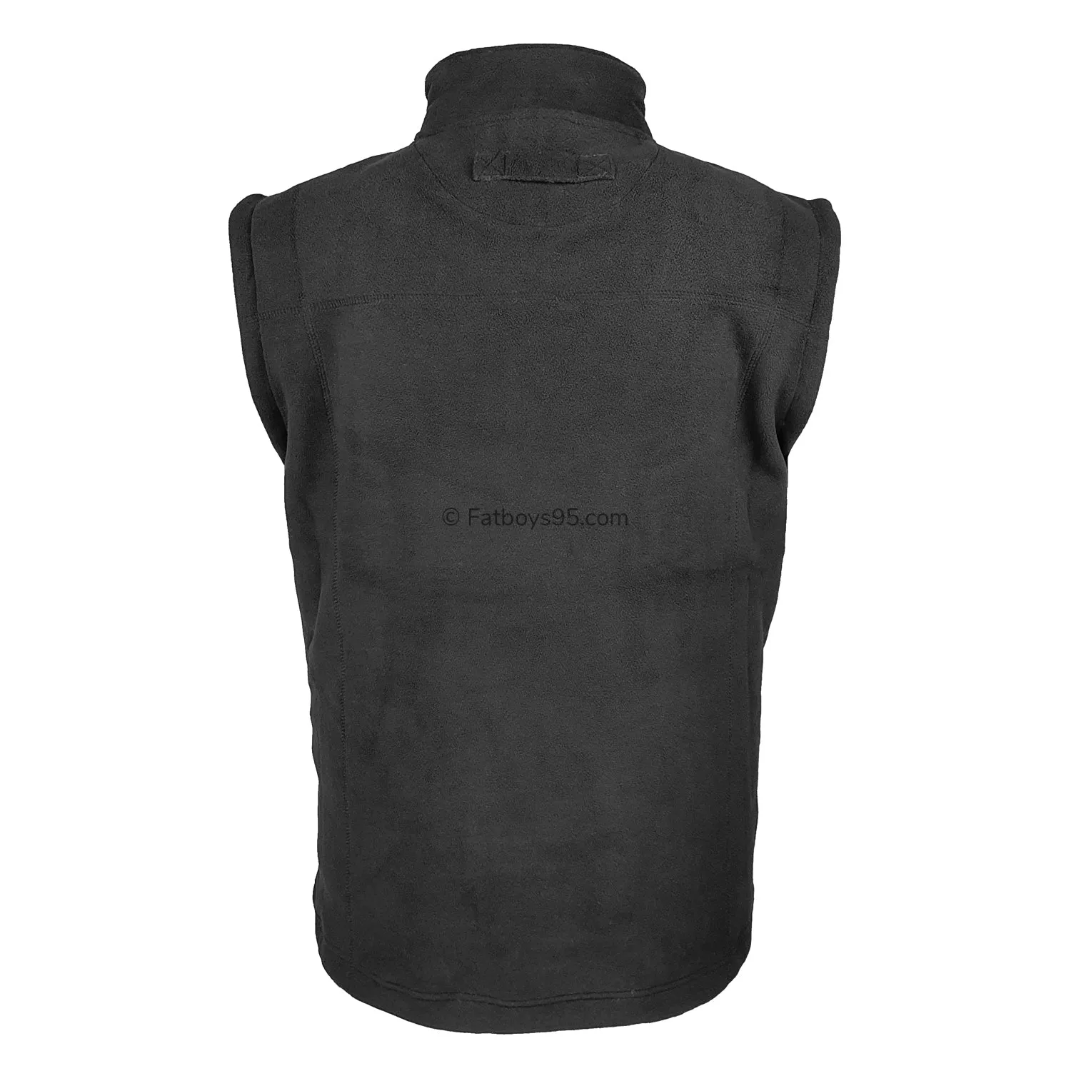 Kam Sherpa Lined Fleece Gilet - KBS KV99 - Black