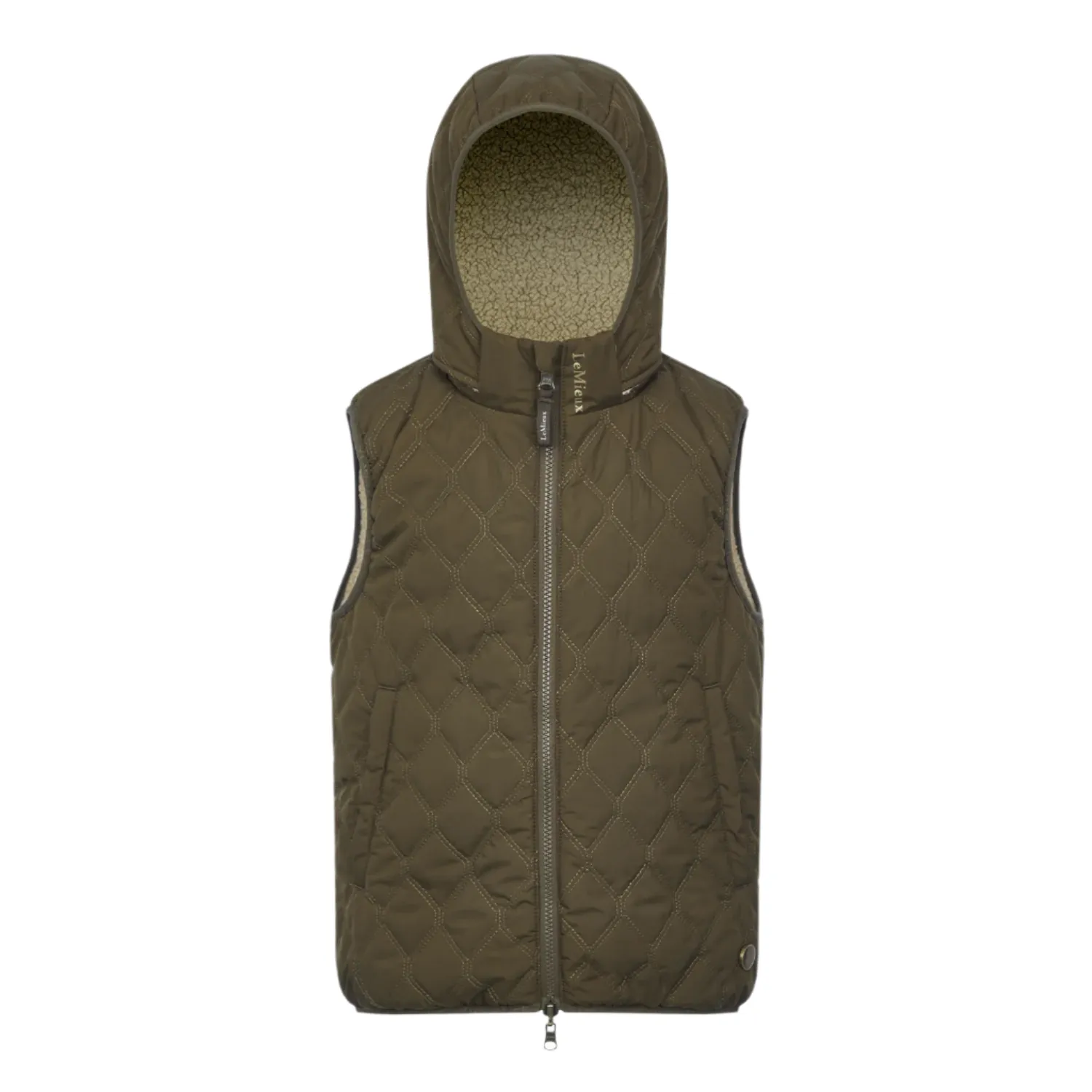 LeMieux Eloise Young Rider Reversible Winter Vest, Alpine
