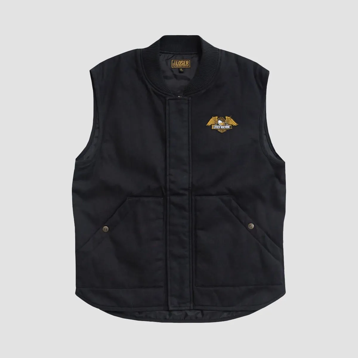 Loser Machine Condor II Vest Dusty Black