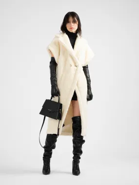 MARTIN vegan shearling gilet