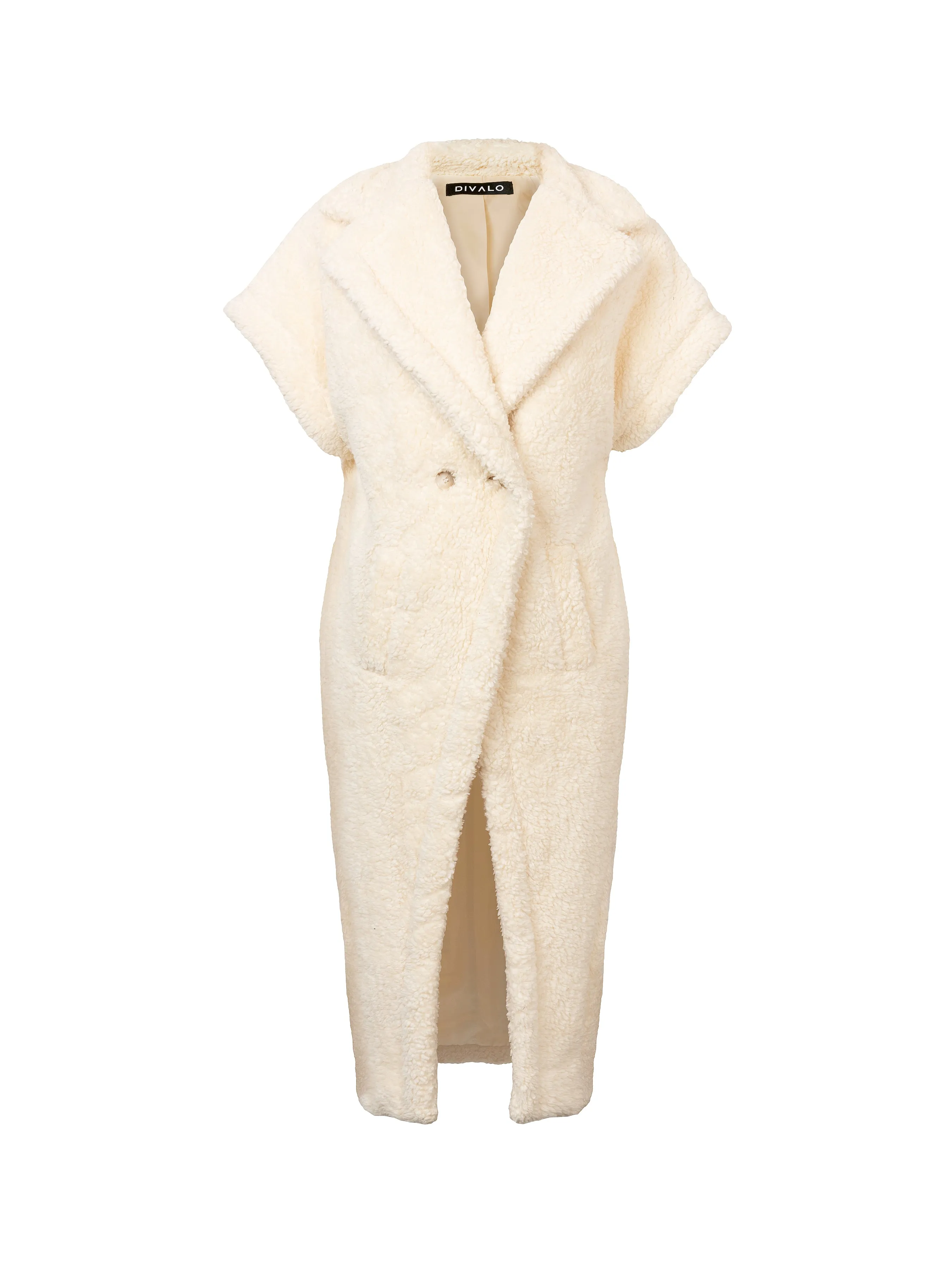 MARTIN vegan shearling gilet