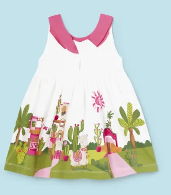 Mayoral - Screen Printed Knit Dress