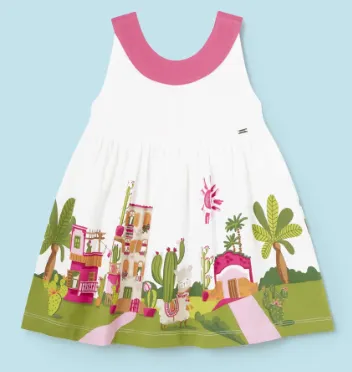 Mayoral - Screen Printed Knit Dress