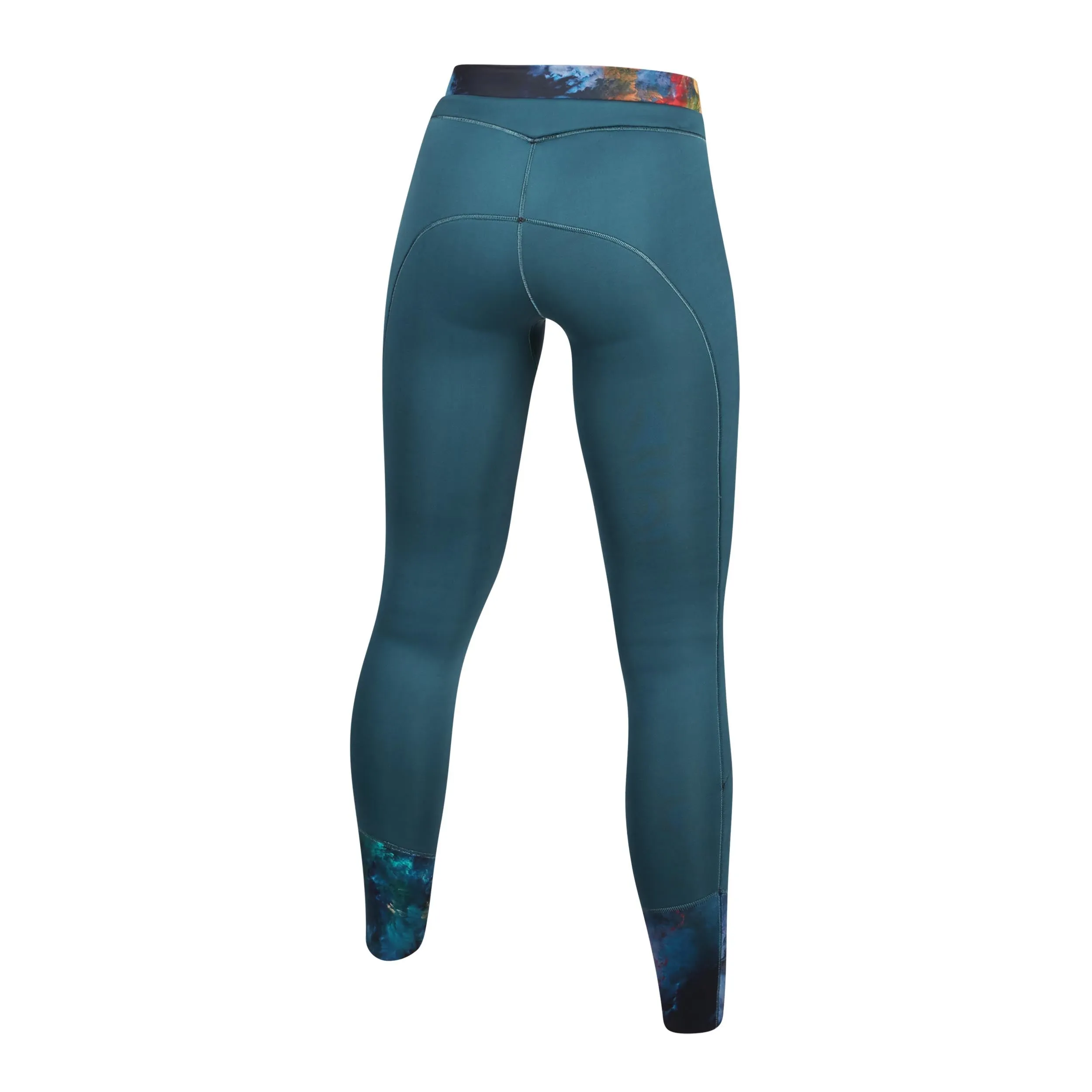 Mystic Wmn's 2mm Neoprene Leggings-Teal