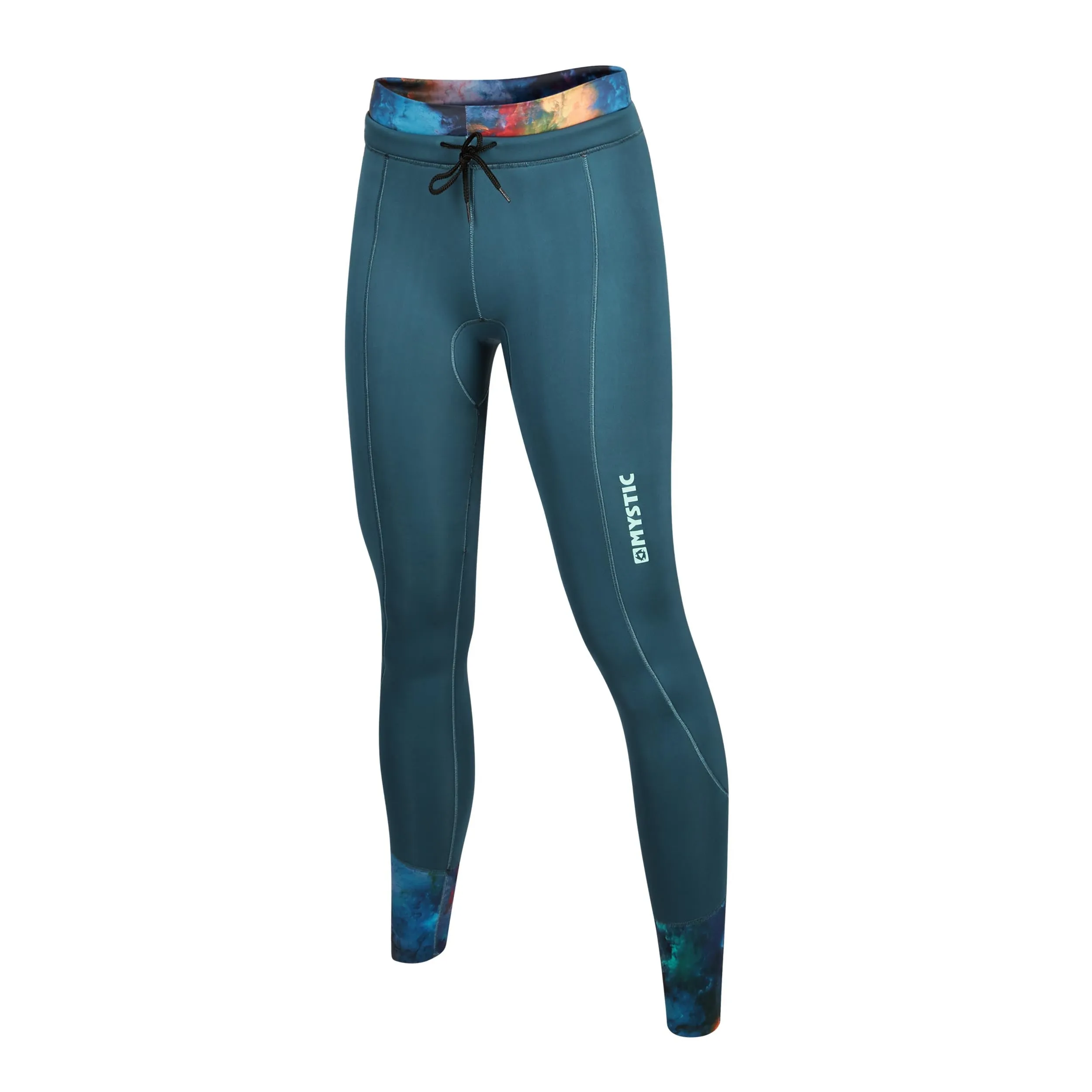 Mystic Wmn's 2mm Neoprene Leggings-Teal