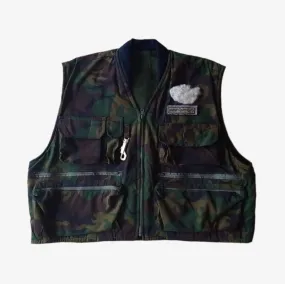 New Contrast Camouflage Utility Vest