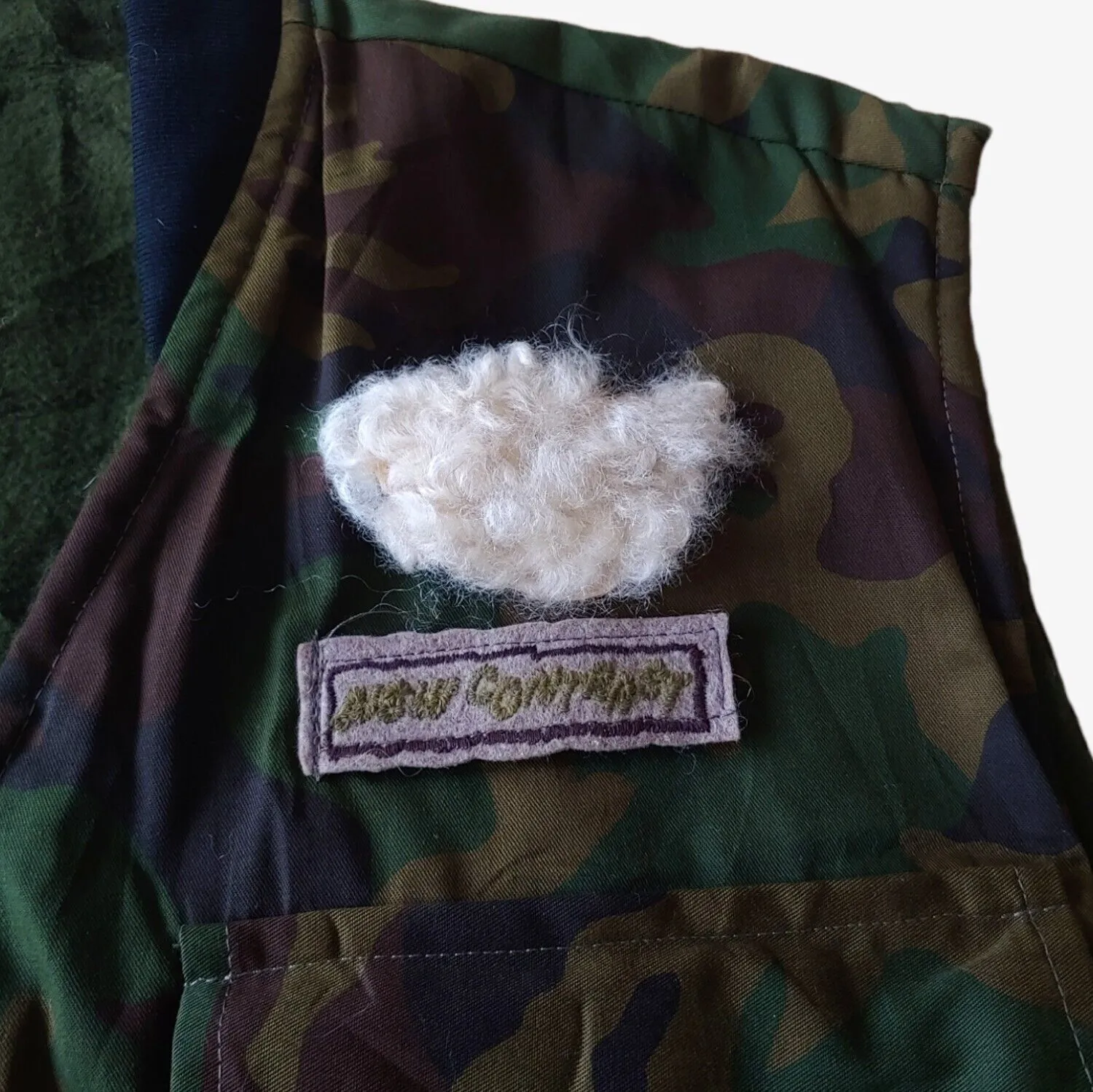 New Contrast Camouflage Utility Vest