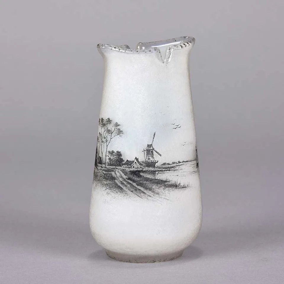 "Winter Dutch Lakeside" by Daum Frères
