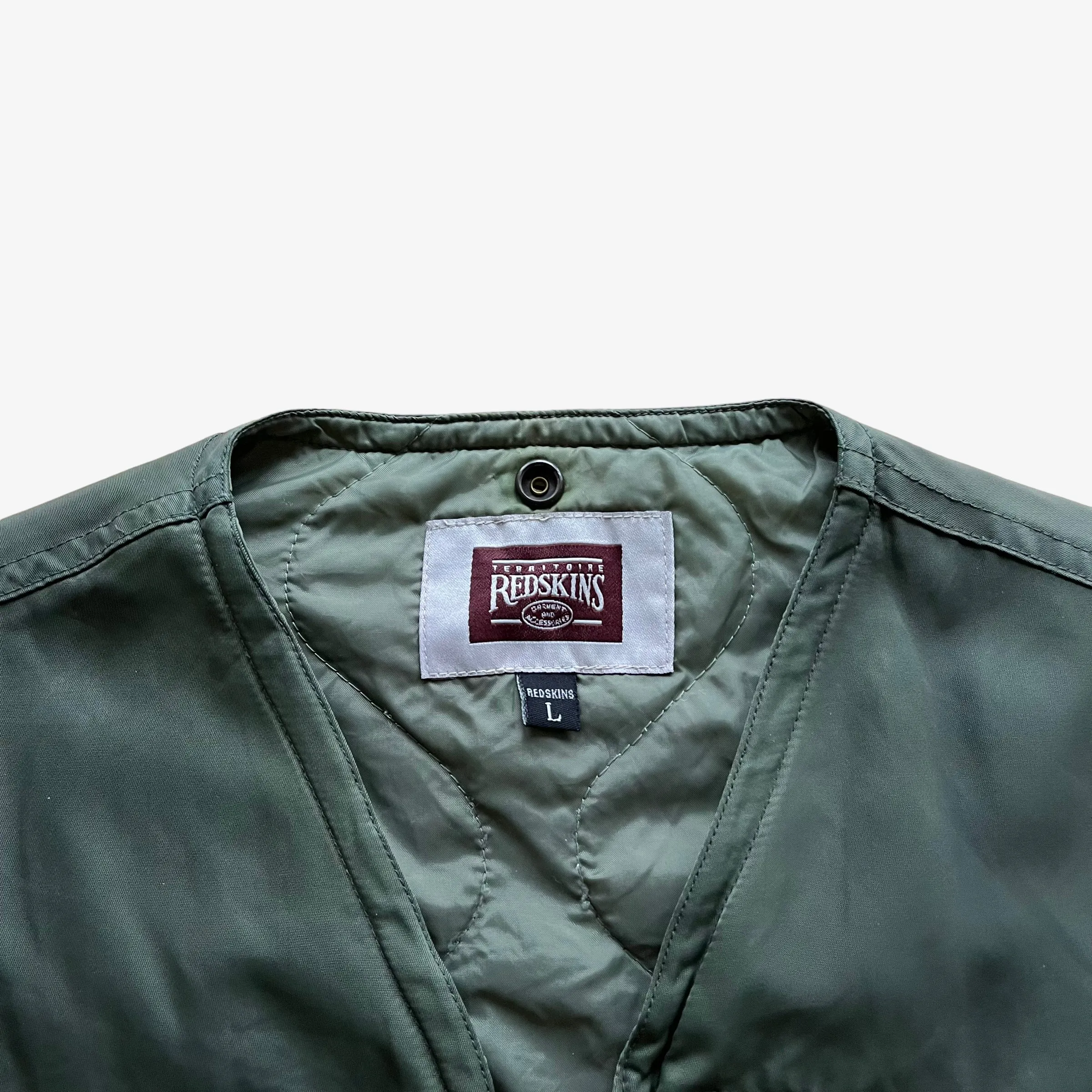 Redskins Air Training Command Gilet With Back Spell Out