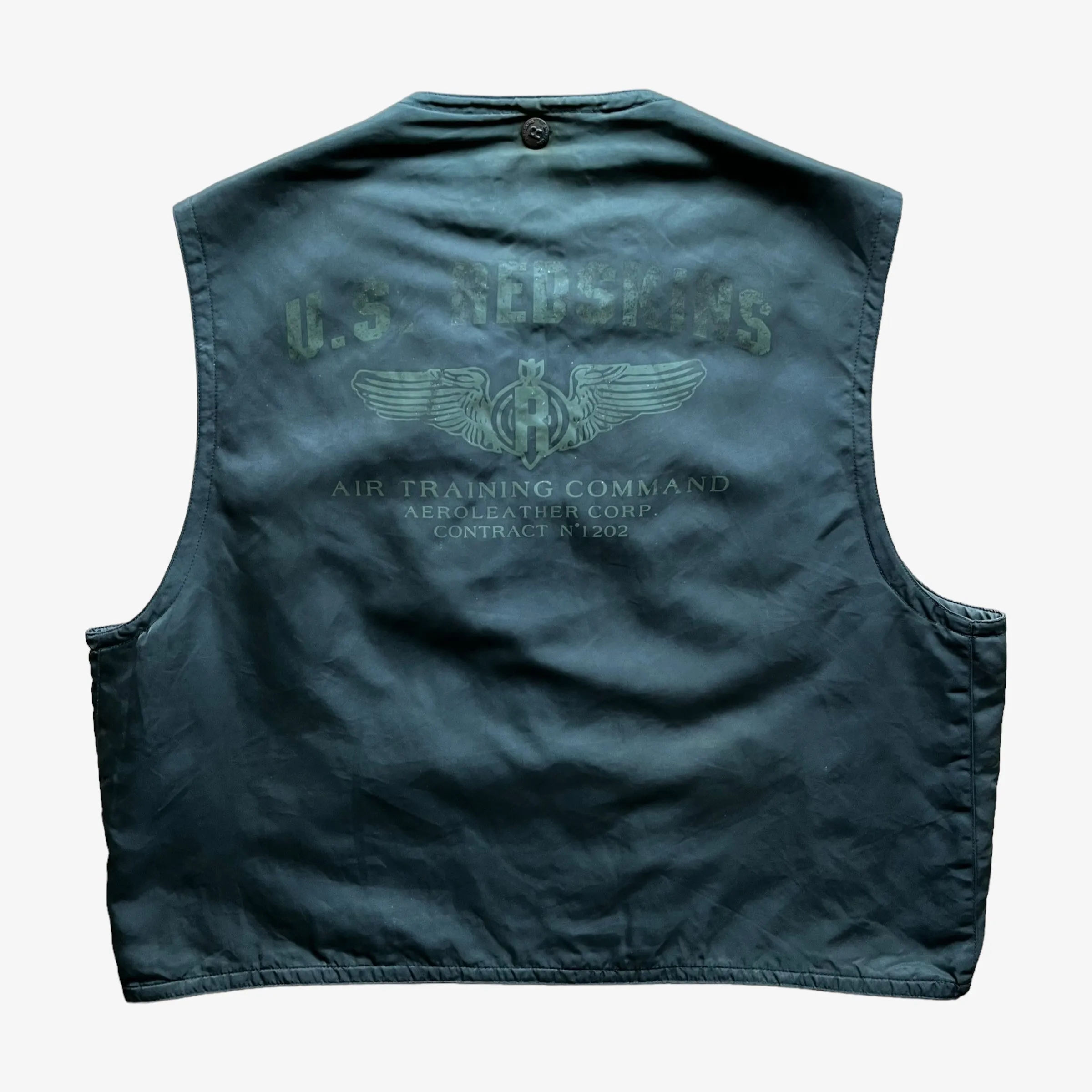 Redskins Air Training Command Gilet With Back Spell Out