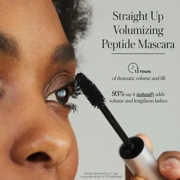 RMS Beauty Straight Up Volumizing Peptide Mascara