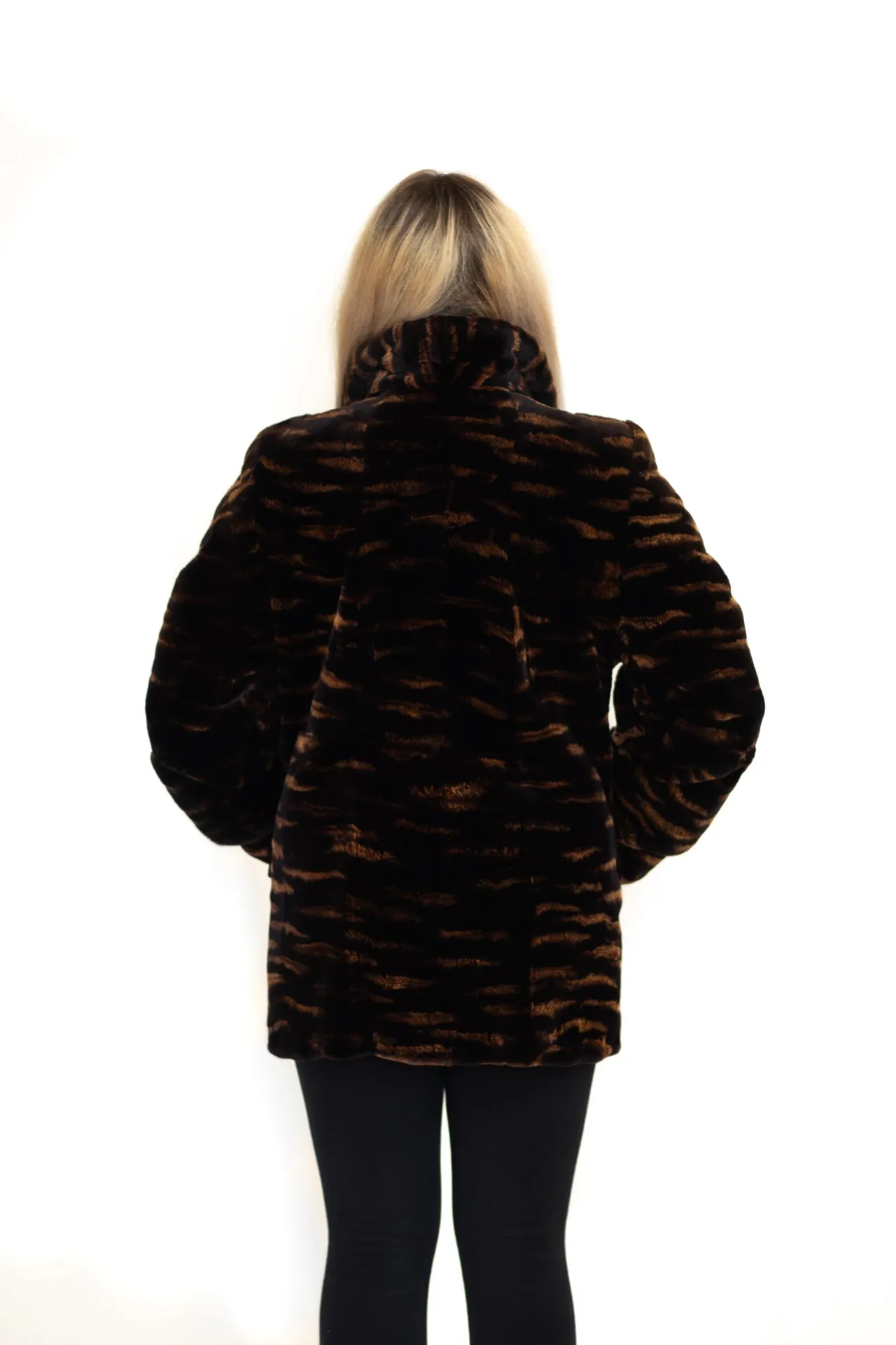 Sheared Mink Jacket Vulcano